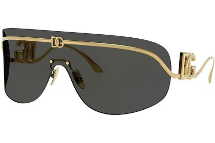 Dolce & Gabbana Shield Sunglasses Gold