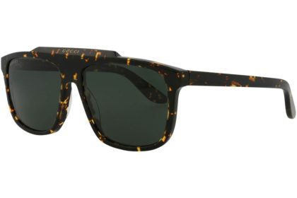 Gucci Aviator Sunglasses Havana/Green
