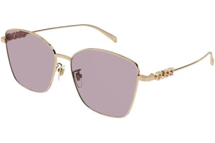 Gucci Butterfly Sunglasses Gold Violet