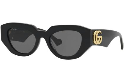 Gucci Cat Eye Sunglasses Black/Gold