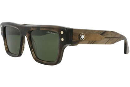 Montblanc Square-Frame Recycled Acetate Sunglasses Sunglasses