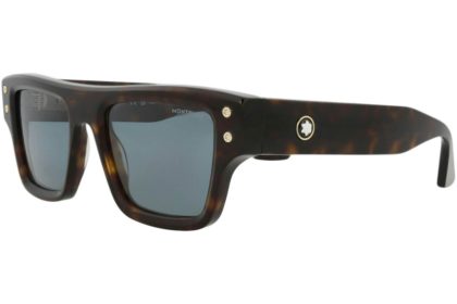 Montblanc Square-Frame Recycled Acetate Sunglasses Sunglasses