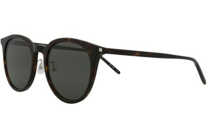 Saint Laurent Round Sunglasses Havana/Havana/Grey