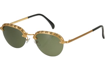 Supreme Elm Sunglasses Gold