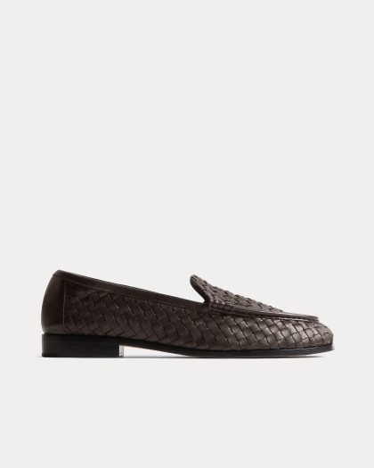 Bottega Veneta - Silenzio Espresso Loafers