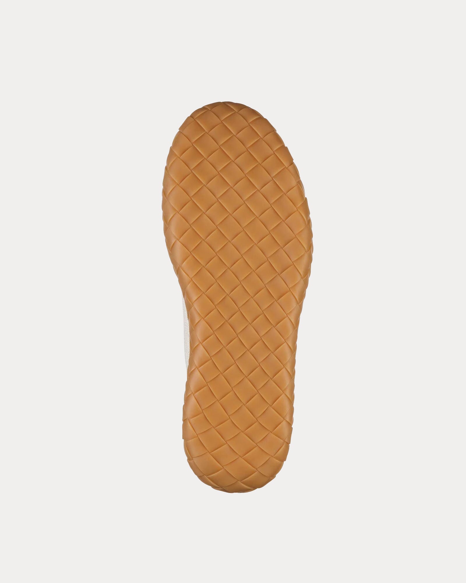 Bottega Veneta - Apollo White / Rubber Band Low Top Sneakers - Image 4