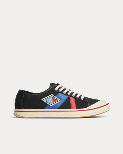 Bottega Veneta - Eliot Black Low Top Sneakers