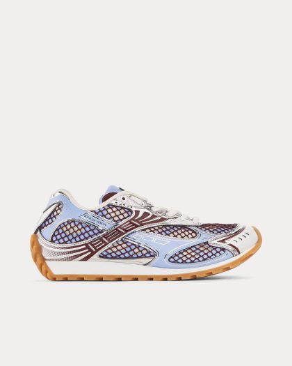 Bottega Veneta - Orbit Barolo / Blue Bell Low Top Sneakers