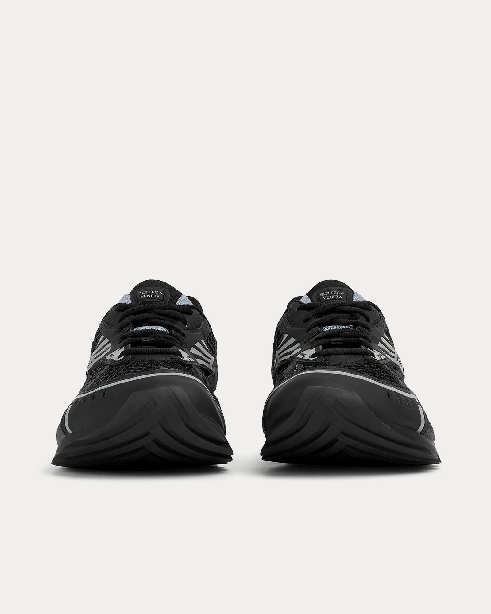 Bottega Veneta - Orbit Black Low Top Sneakers - Image 2