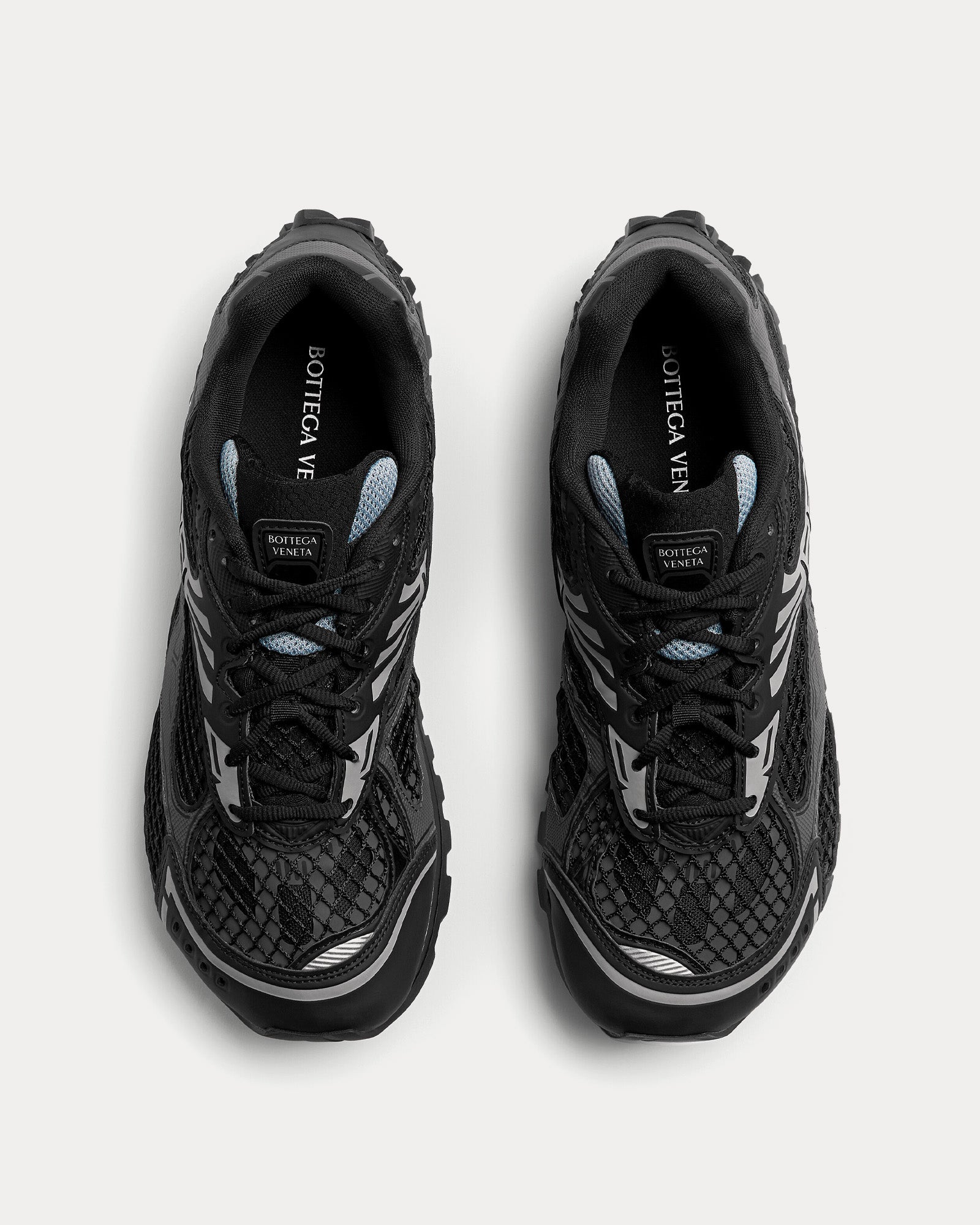 Bottega Veneta - Orbit Black Low Top Sneakers - Image 4