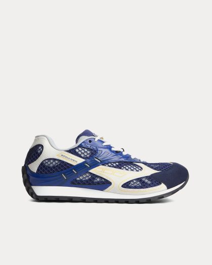 Bottega Veneta - Orbit Lightweight Technical Fabric, Suede & Mesh Cruise / Mist Low Top Sneakers