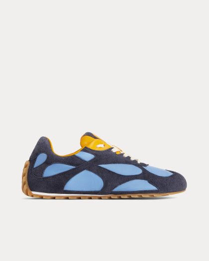 Bottega Veneta - Orbit Flash Abyss / Ice / Egg Yolk Low Top Sneakers