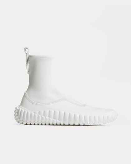 Bottega Veneta - Tide Alabaster High Top Sneakers