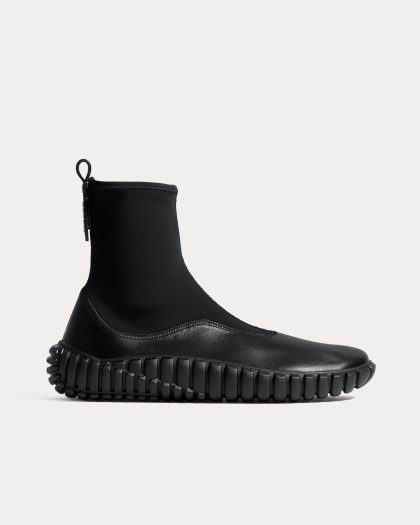 Bottega Veneta - Tide Black High Top Sneakers