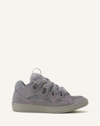 CURB SNEAKERS IN MONOCHROME SUEDE