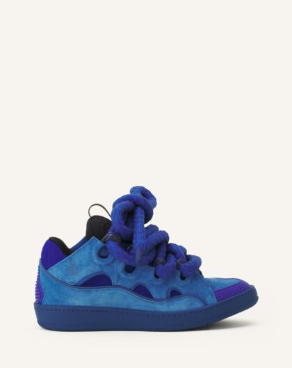 CURB SNAKE SNEAKERS IN LEATHER