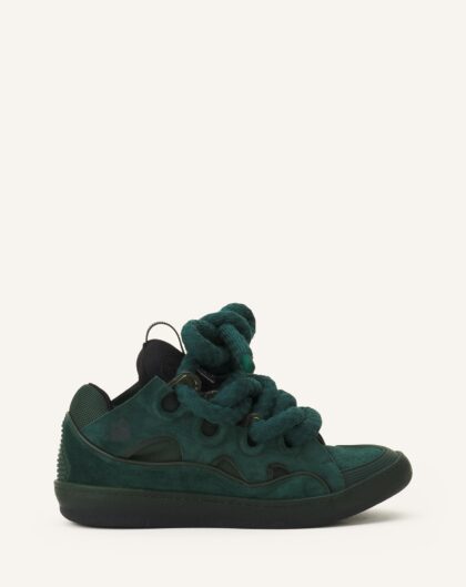 CURB SNAKE SNEAKERS IN LEATHER