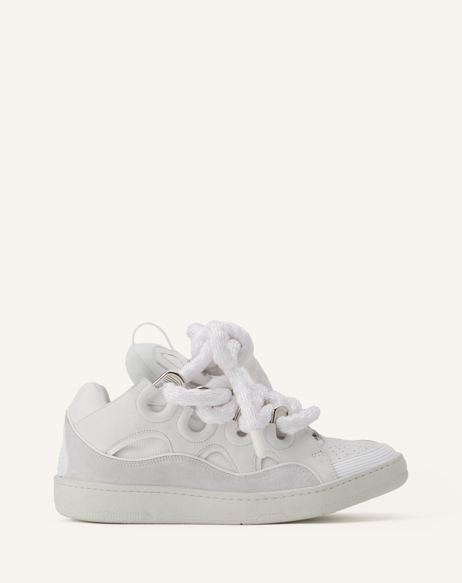CURB SNAKE SNEAKERS IN LEATHER