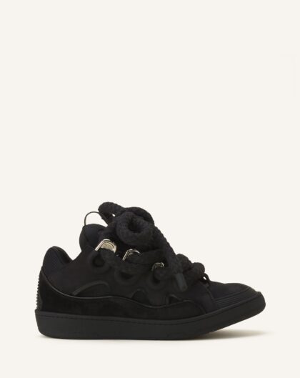 CURB SNAKE SNEAKERS IN LEATHER
