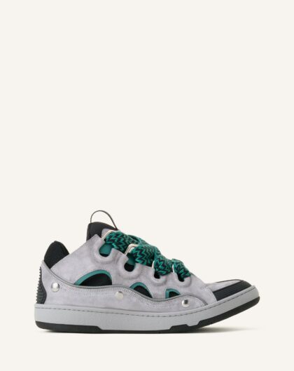 CURB PATCH SNEAKERS IN LEATHER